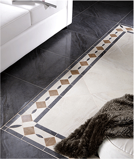 客厅地面美缝效果